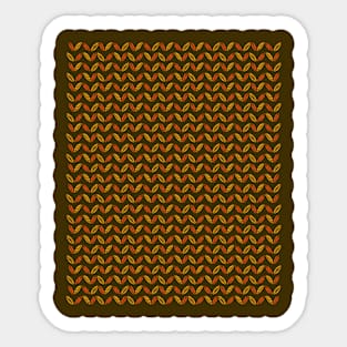 Colors of Autumn Pattern Sticker